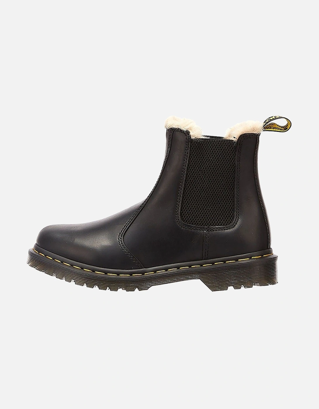 Dr. Martens Winterised Womens Black Burnished Wyoming Leonore Boots