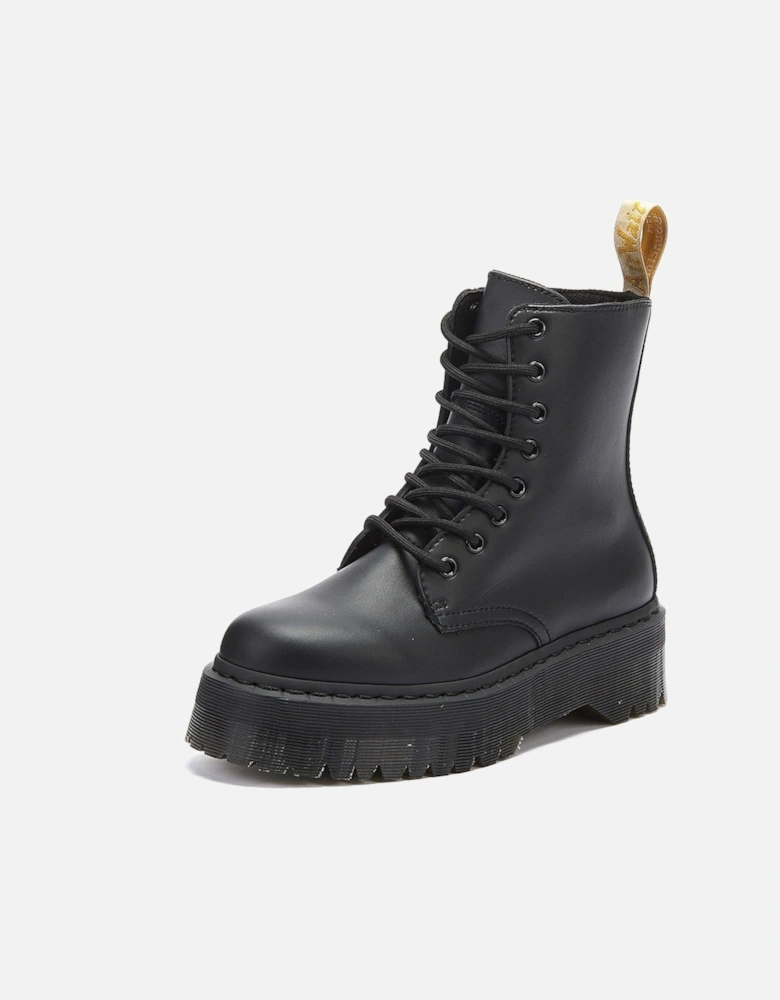 Dr. Martens Jadon II Vegan Womens Black Mono Boots