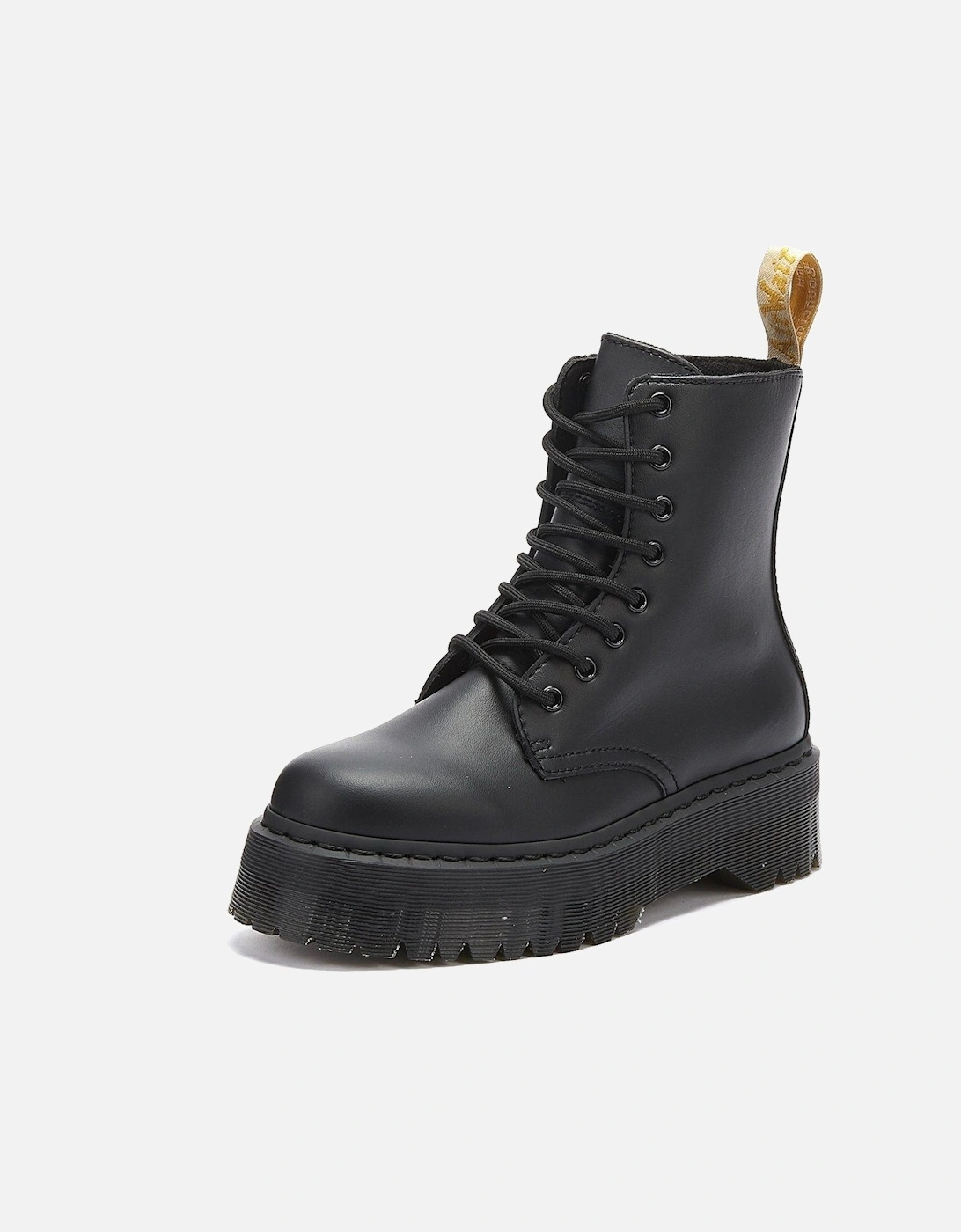 Dr. Martens Jadon II Vegan Womens Black Mono Boots