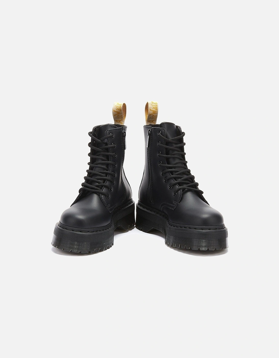 Dr. Martens Jadon II Vegan Womens Black Mono Boots