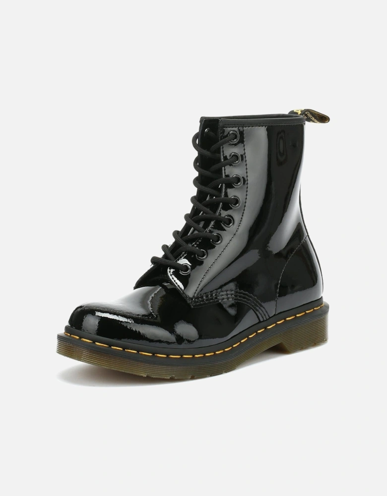 Dr. Martens 1460 Patent Lamper Womens Black Boots