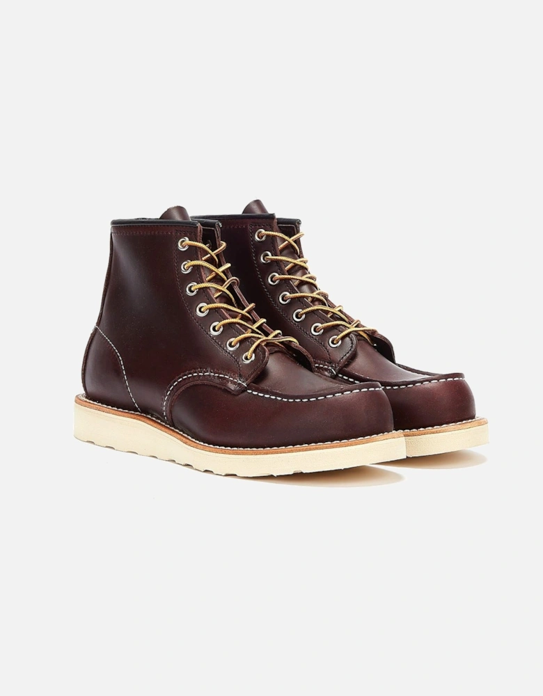 Shoes - 8847 MENS HERITAGE WORK 6INCH MOC TOE BLACK CHERRY