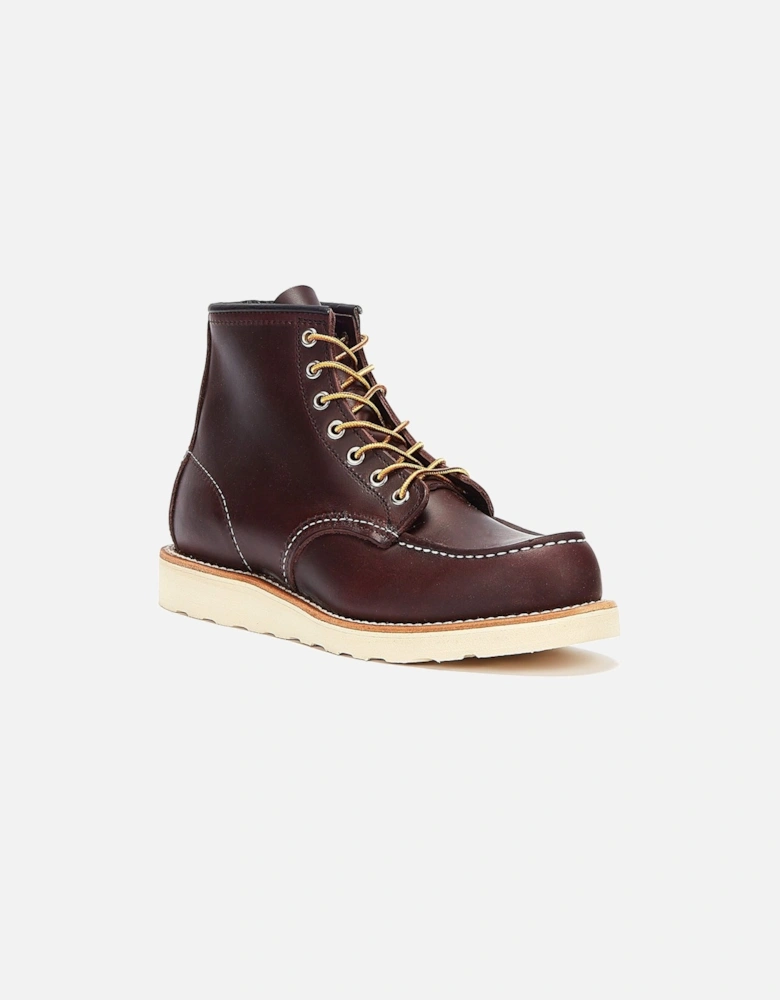 Shoes - 8847 MENS HERITAGE WORK 6INCH MOC TOE BLACK CHERRY