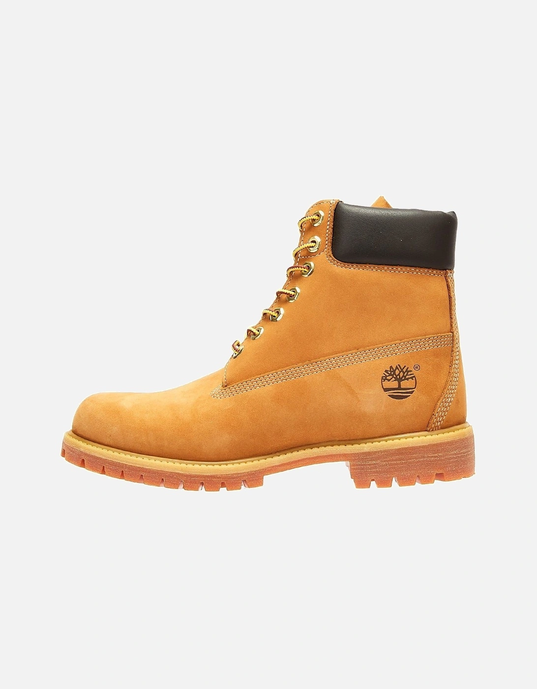 Mens Wheat Premium 6 Inch Nubuck Leather Boots