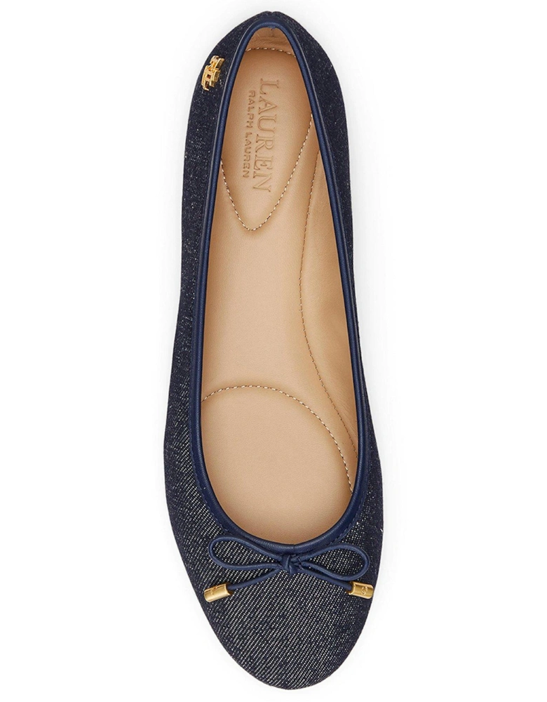 Jayna Ballet Flat - Navy