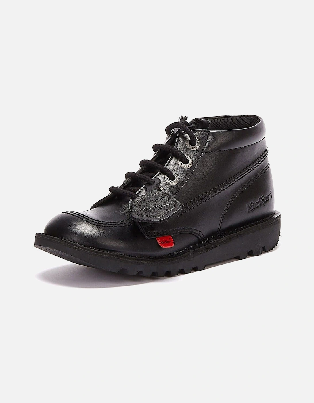 Kick Hi Zip Junior Black Boots