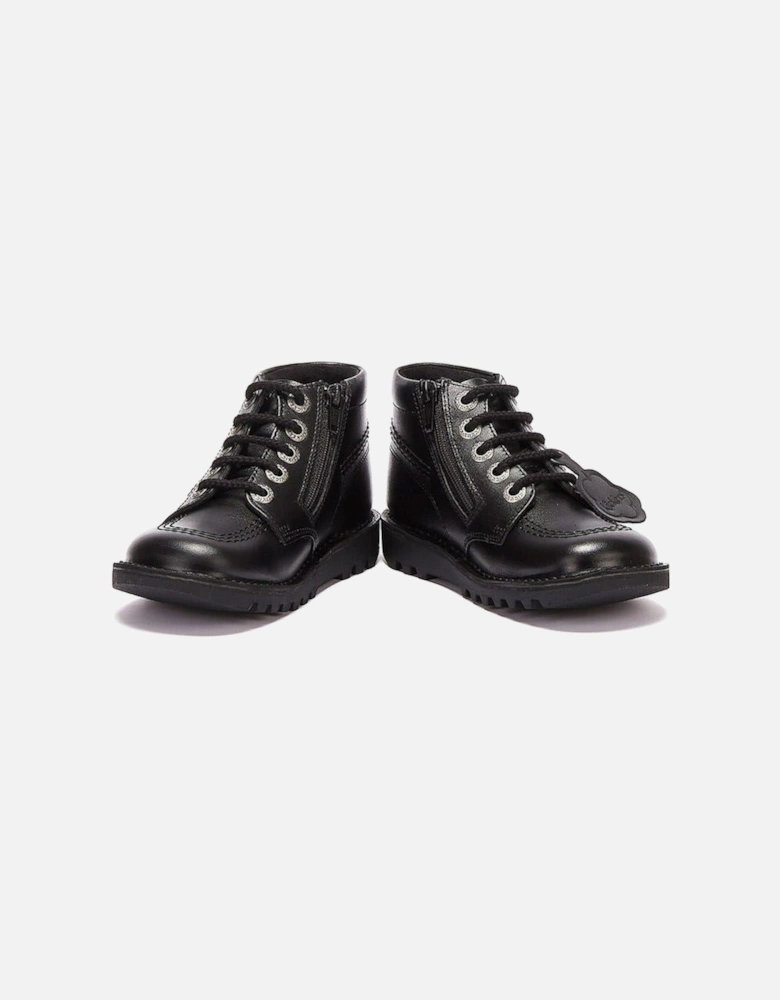 Kick Hi Zip Infant Black Boots