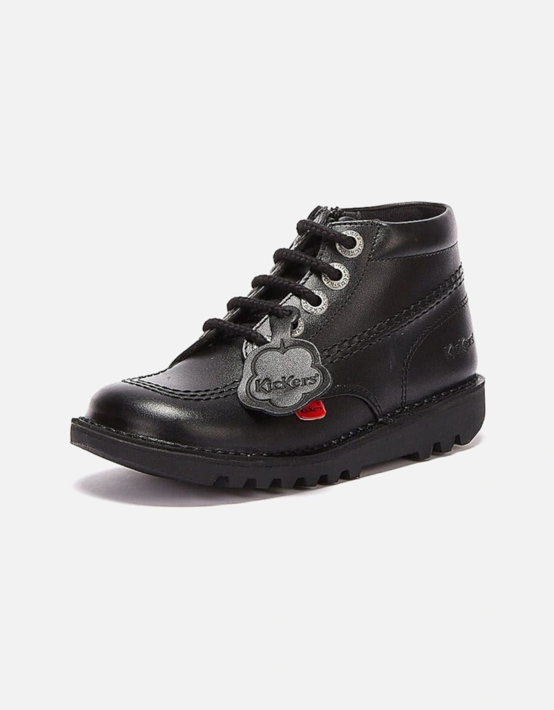 Kick Hi Zip Infant Black Boots