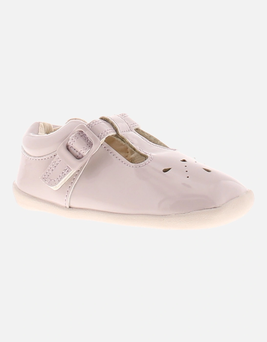 Infant Girls Shoes Baby Shoe Sasha pale purple UK Size, 6 of 5