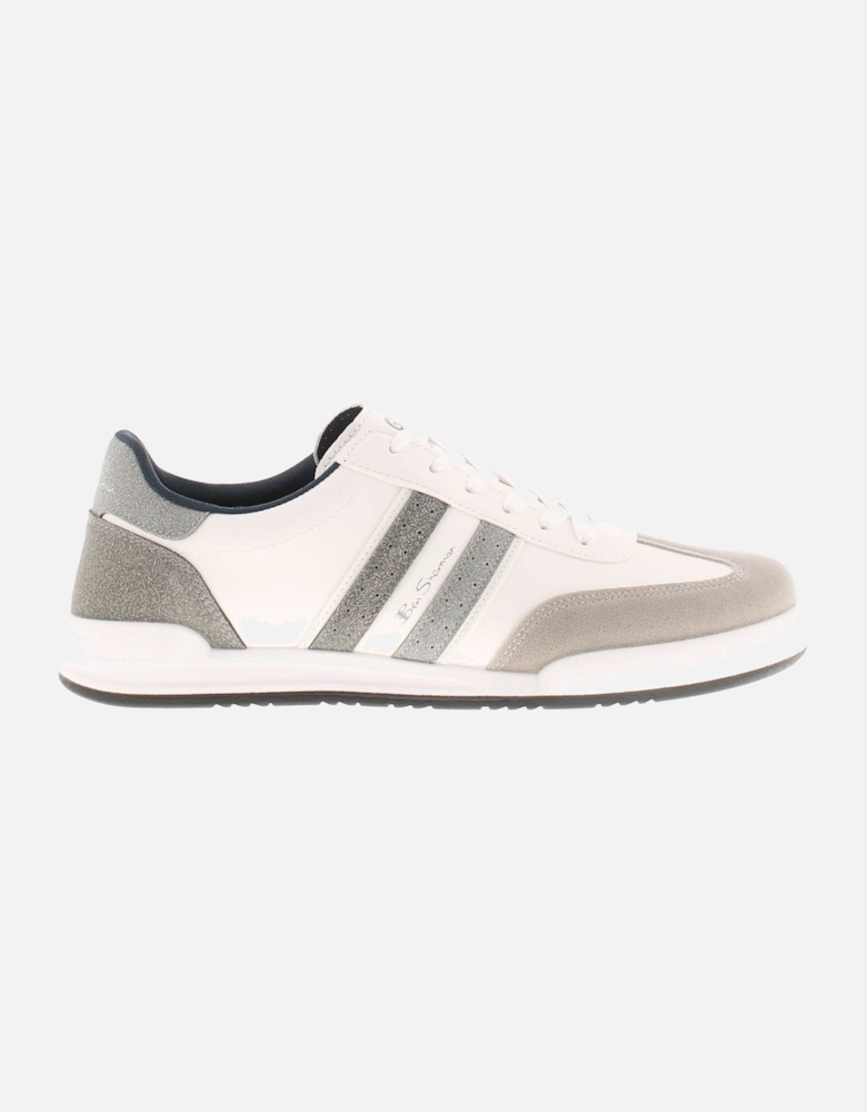 Mens Trainers Sokka Lce Up white UK Size