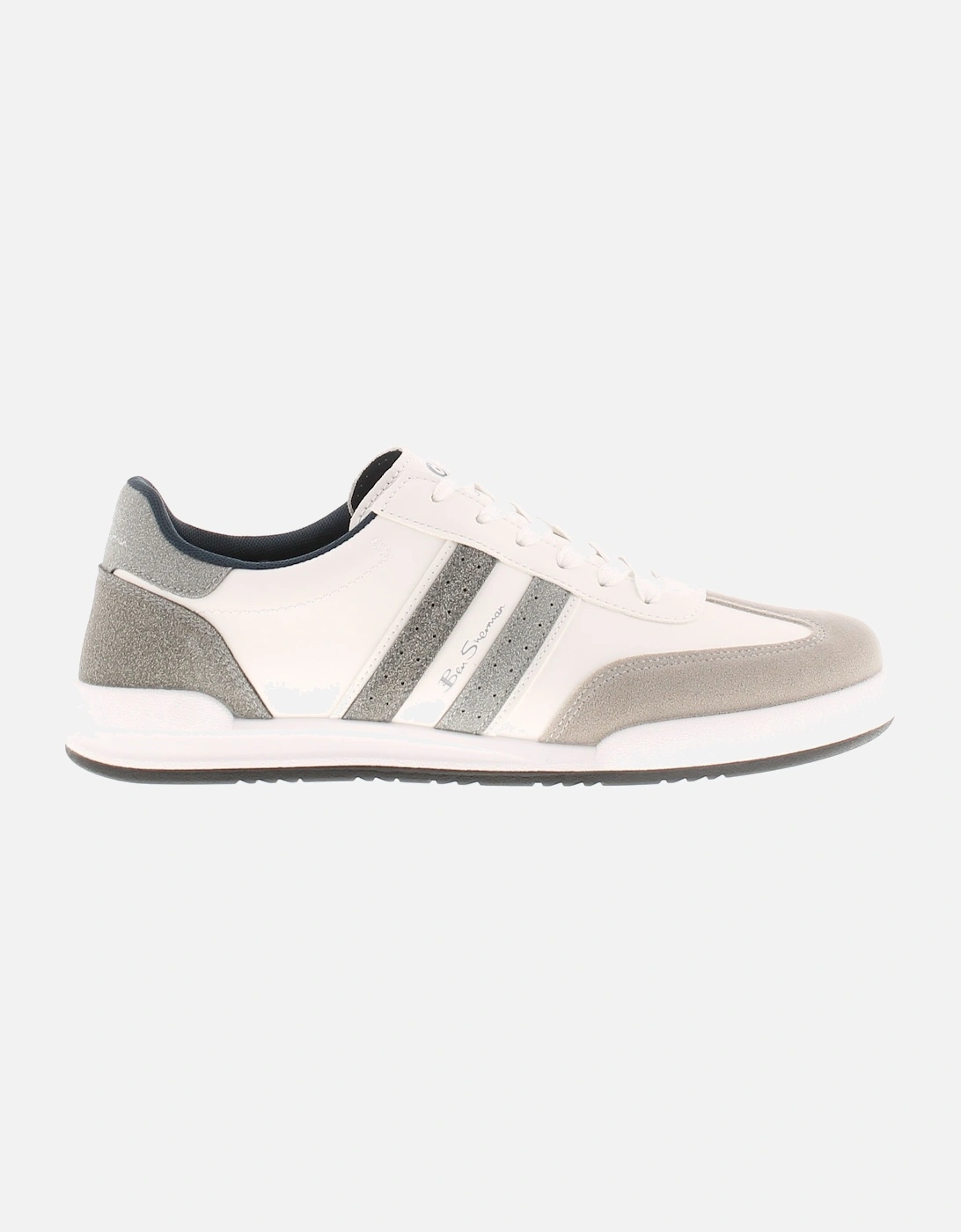 Mens Trainers Sokka Lce Up white UK Size