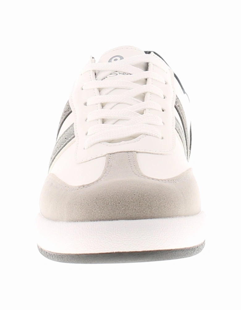 Mens Trainers Sokka Lce Up white UK Size