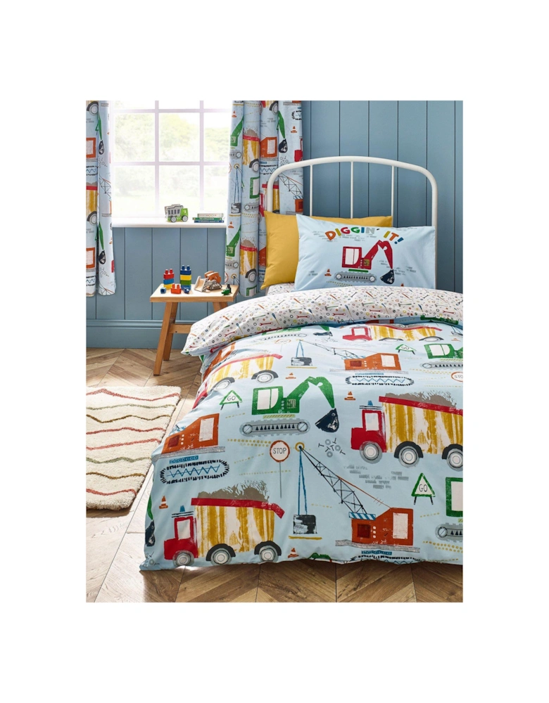 Digger Dreams Duvet Cover Set