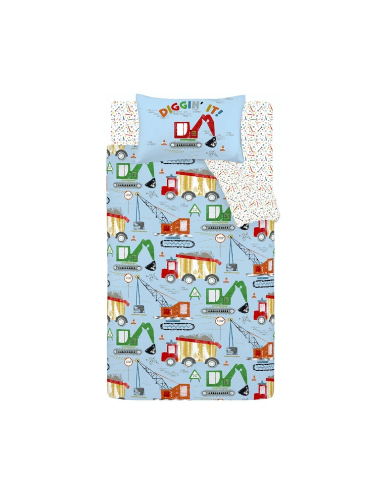 Digger Dreams Duvet Cover Set