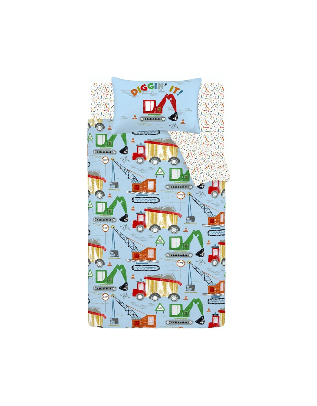 Digger Dreams Duvet Cover Set