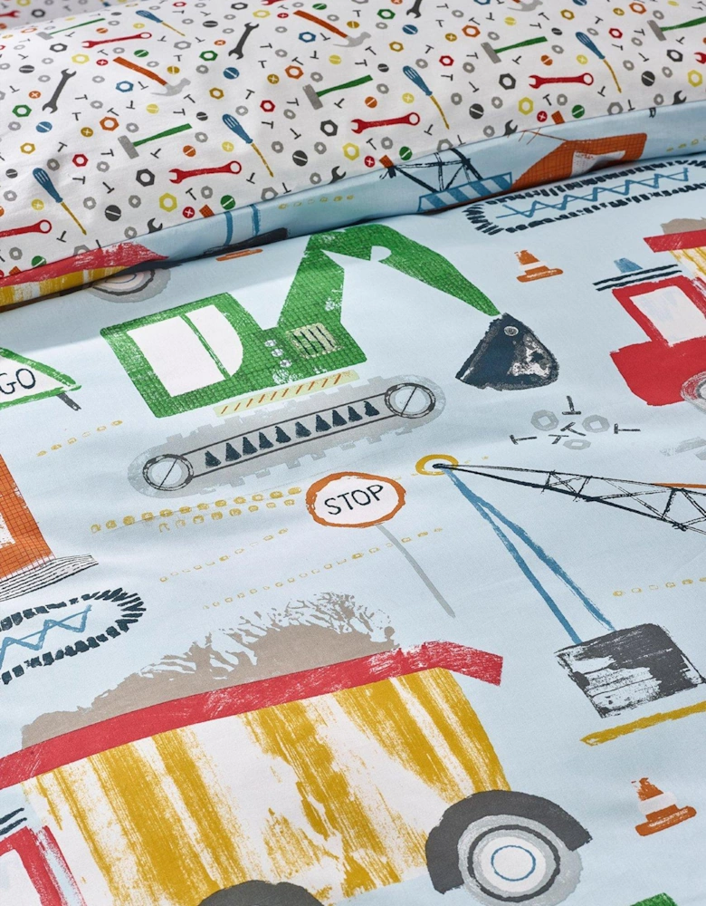 Digger Dreams Duvet Cover Set