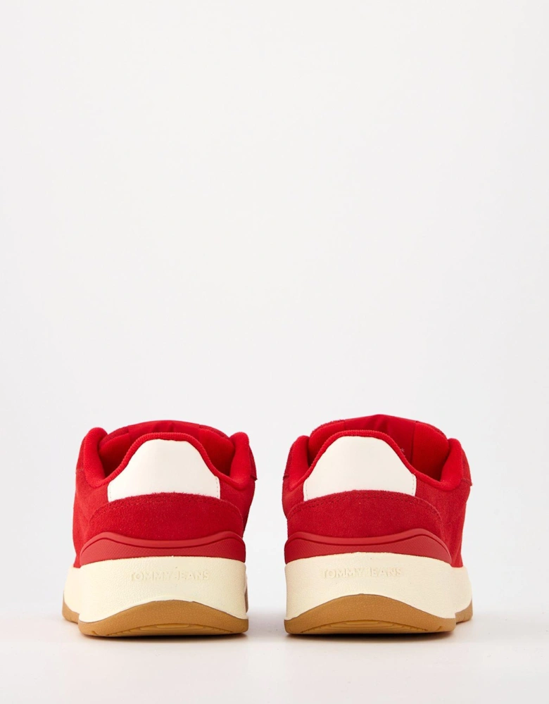 Skate Suede Trainers - Red