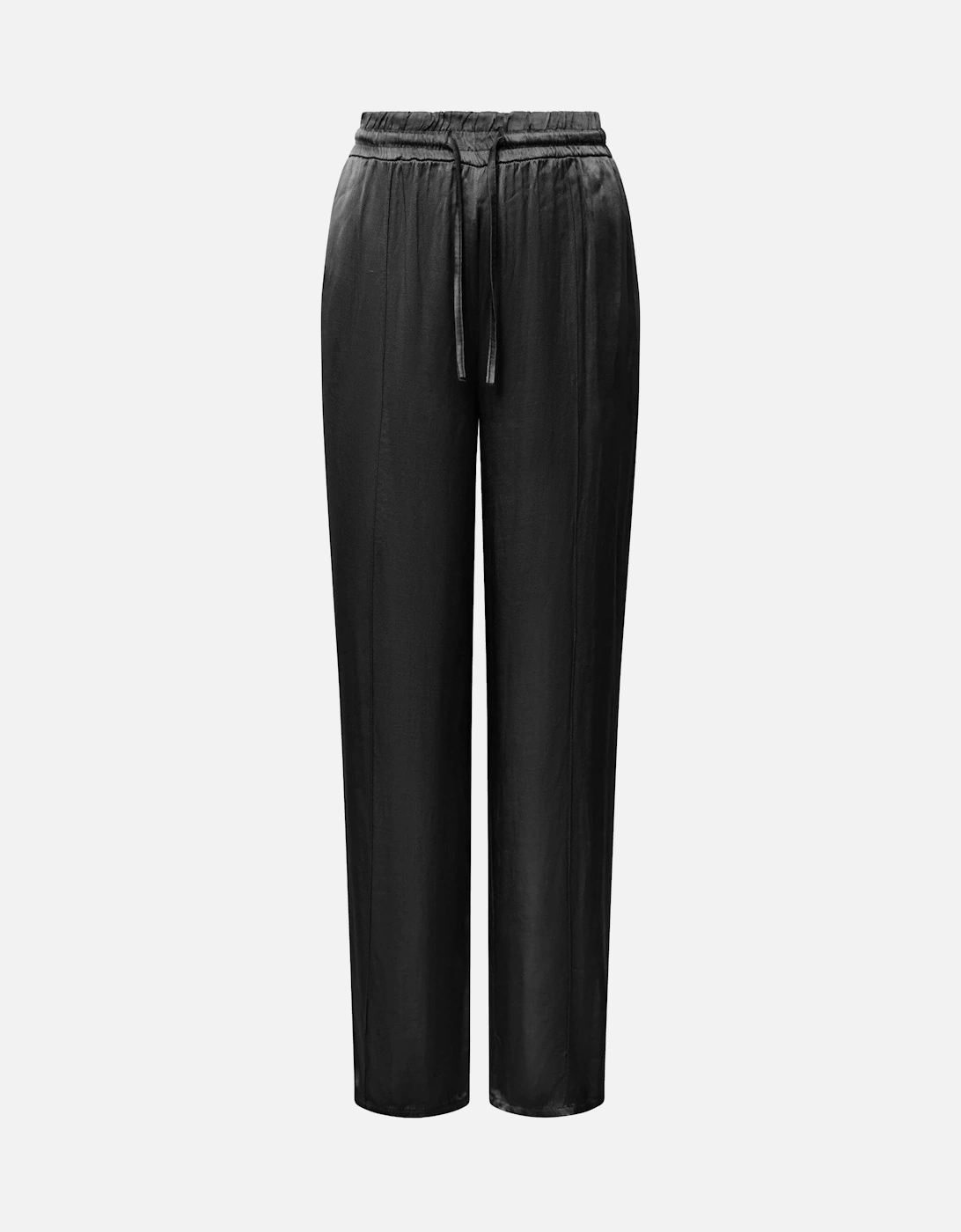 Drawstring Black Trousers