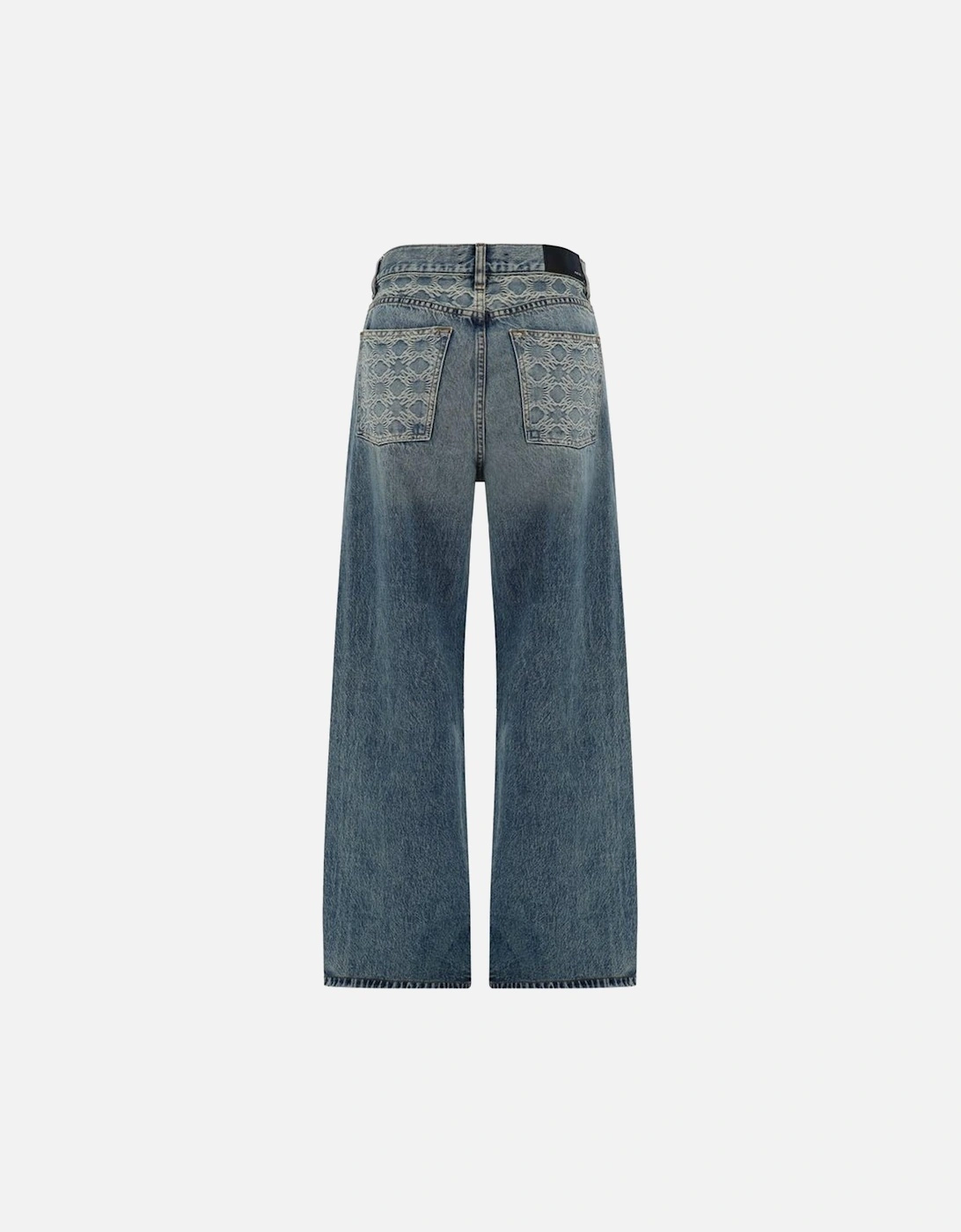Five-Pocket Palazzo Style Jeans Women - Light Blue Jeans