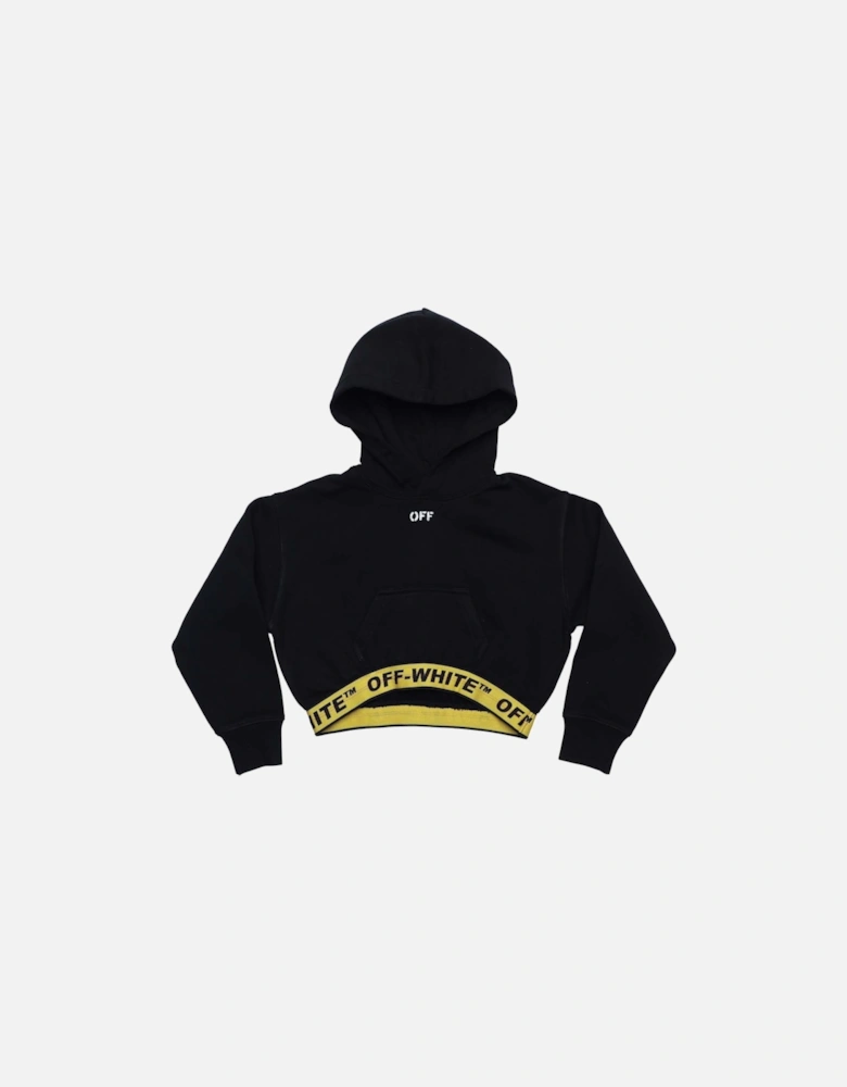 Juniors Logo Industrial Crop Hoodie