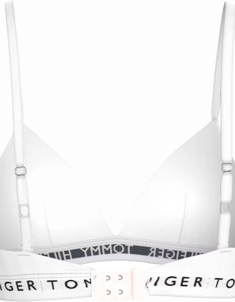 Heritage Cotton RP Triangle Bra, White