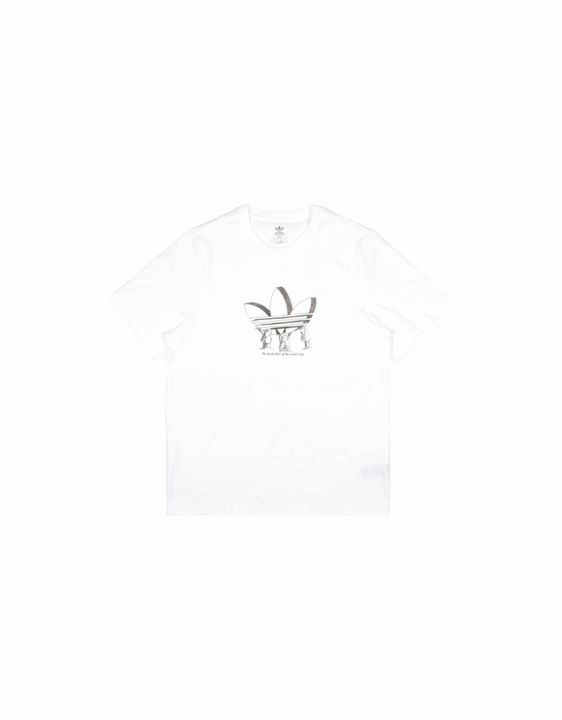 Trefoil Lift T-Shirt - White, 5 of 4