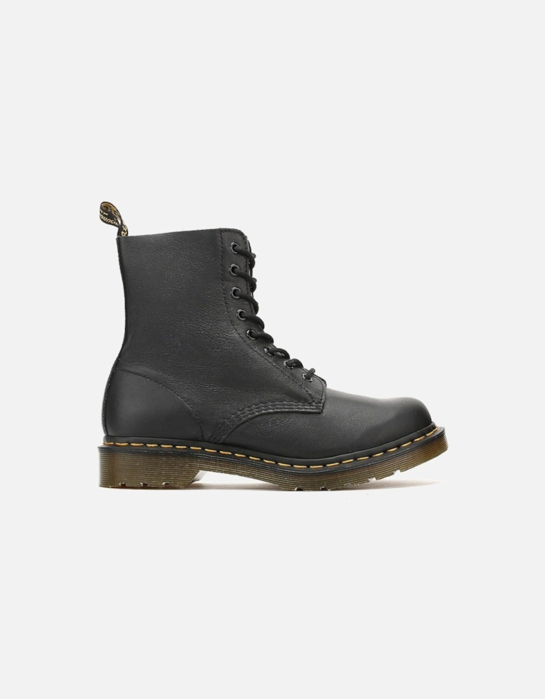 Dr. Martens Womens Black Pascal Virginia Leather Boots