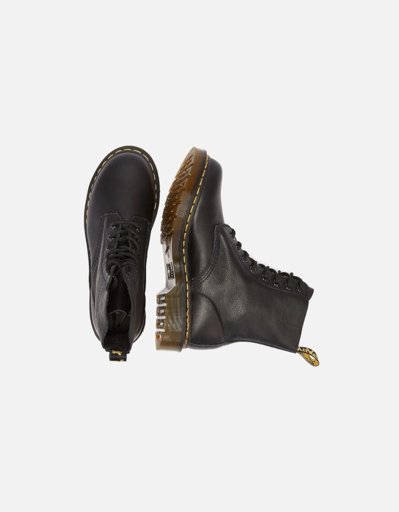 Dr. Martens Womens Black Pascal Virginia Leather Boots