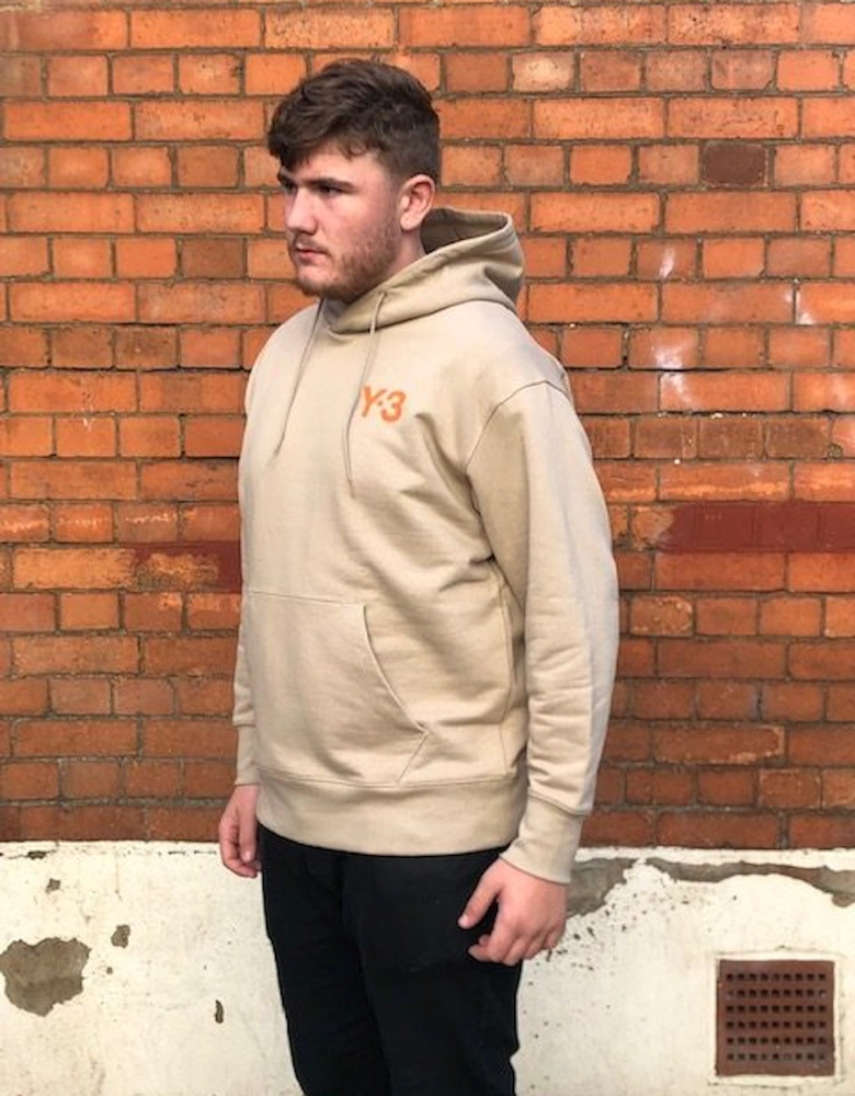 Chest Logo Hooded Sweatshirt - Trace Khaki