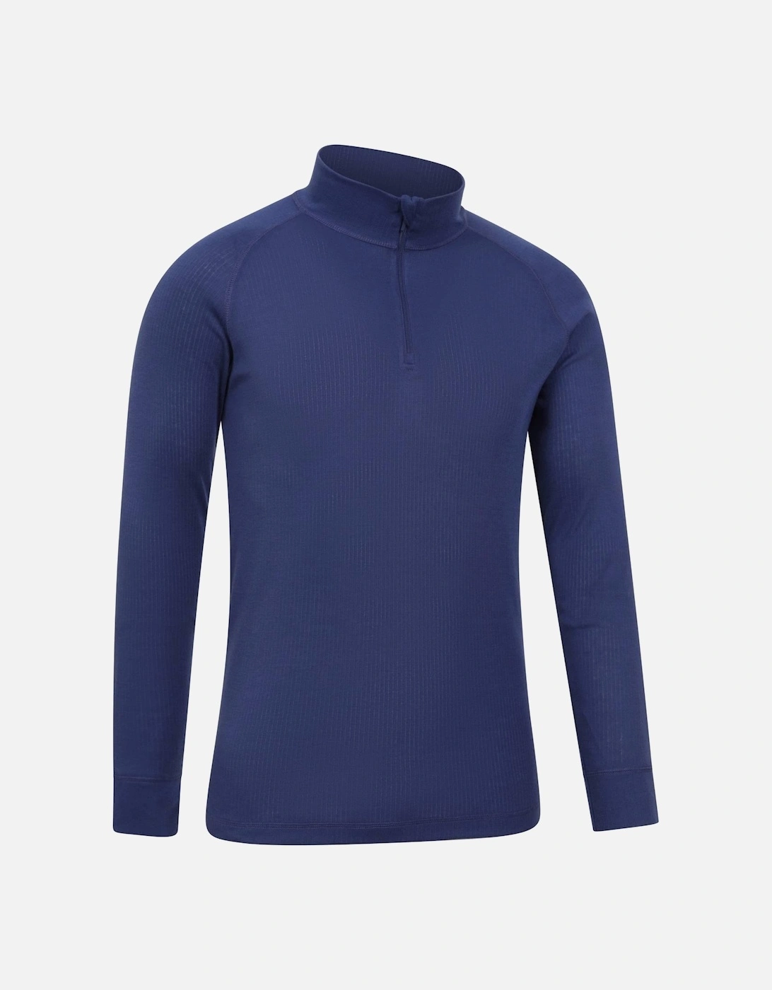 Mens Talus Zip Neck Long-Sleeved Thermal Top