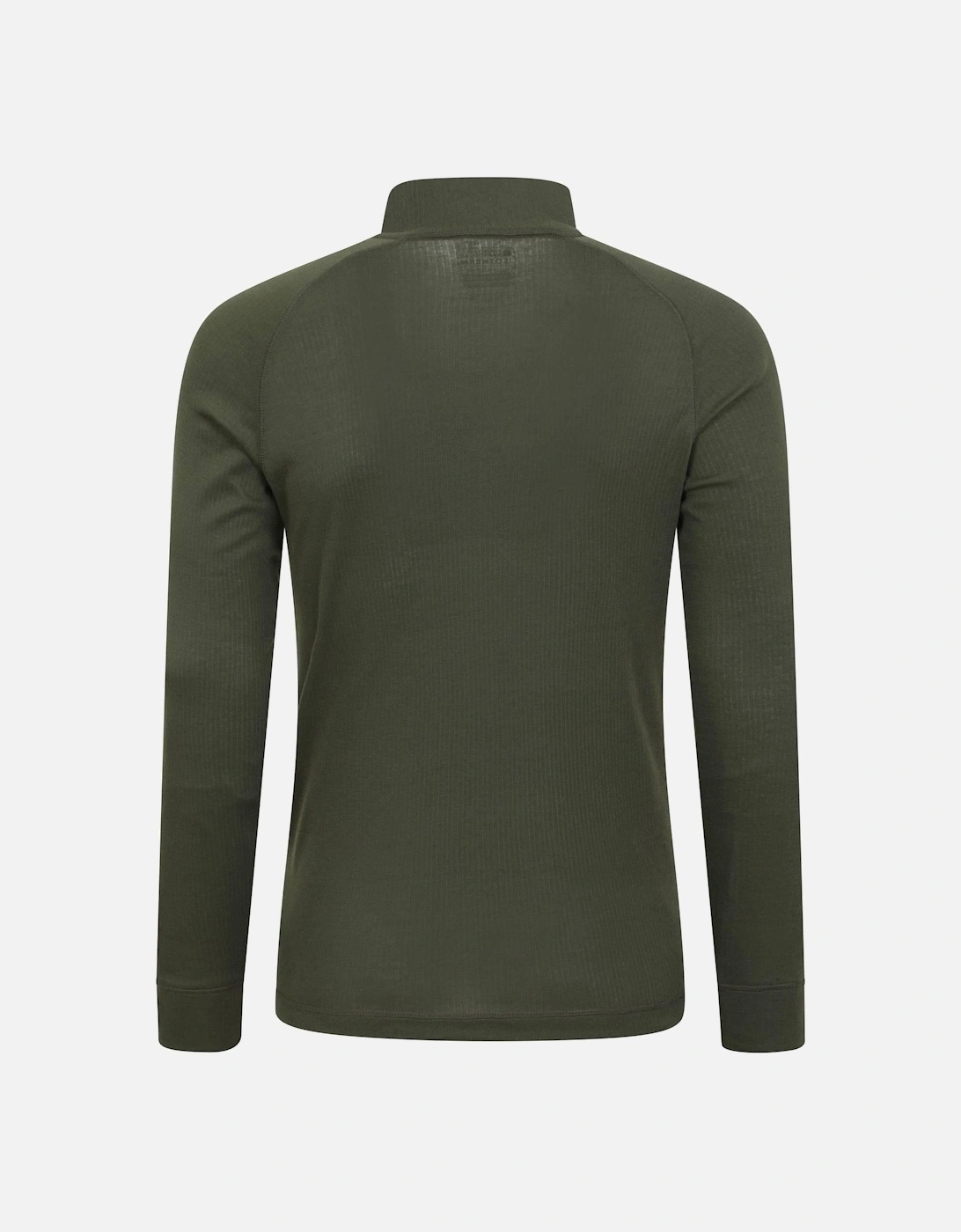 Mens Talus Zip Neck Long-Sleeved Thermal Top