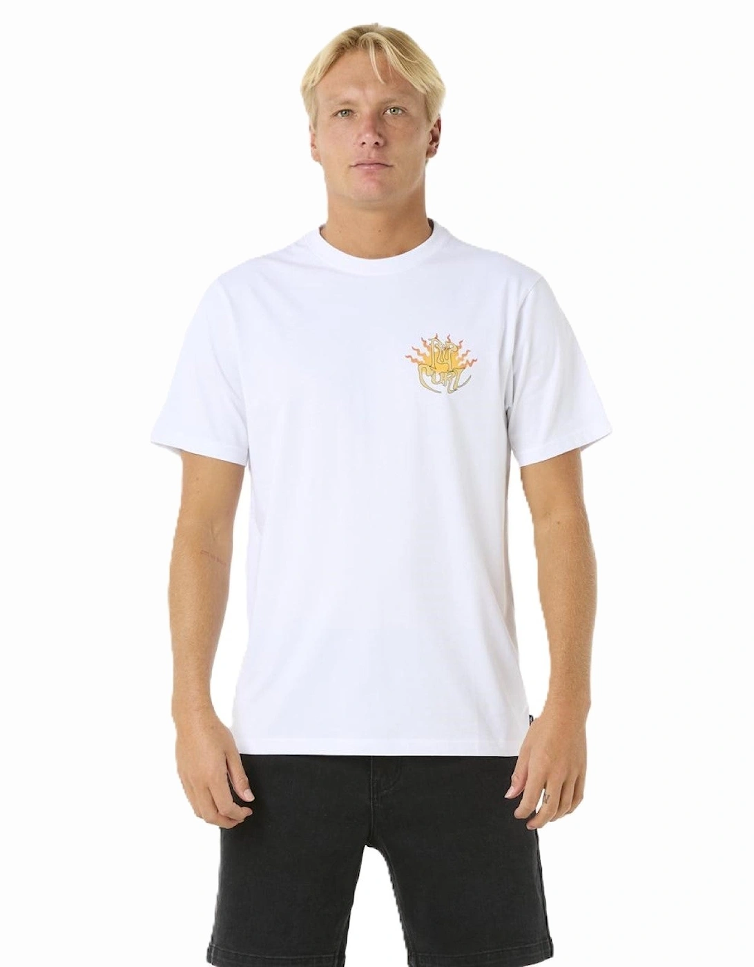 Rip Curl Mens Dazed Short Sleeve T-Shirt, 2 of 1