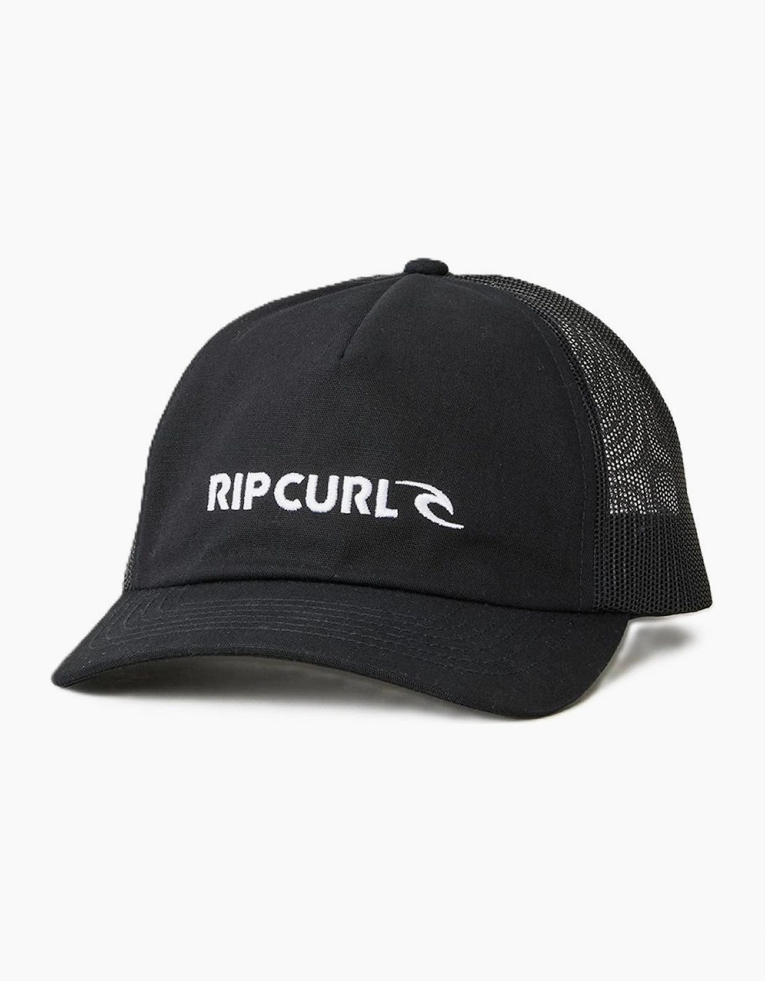 Ripcurl Men's Rip Curl Mens Brand Icon Trucker Cap - Black - Size, One Size