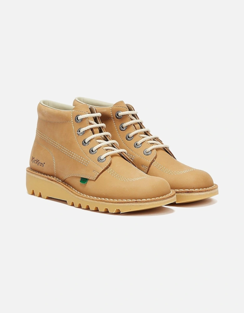 Kick Hi Mens Tan Nubuck Boots