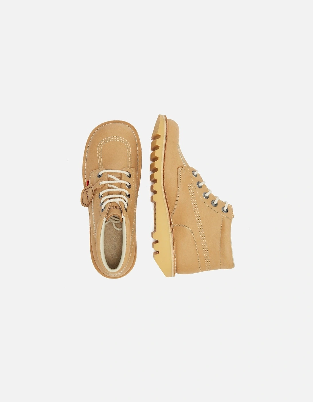 Kick Hi Mens Tan Nubuck Boots