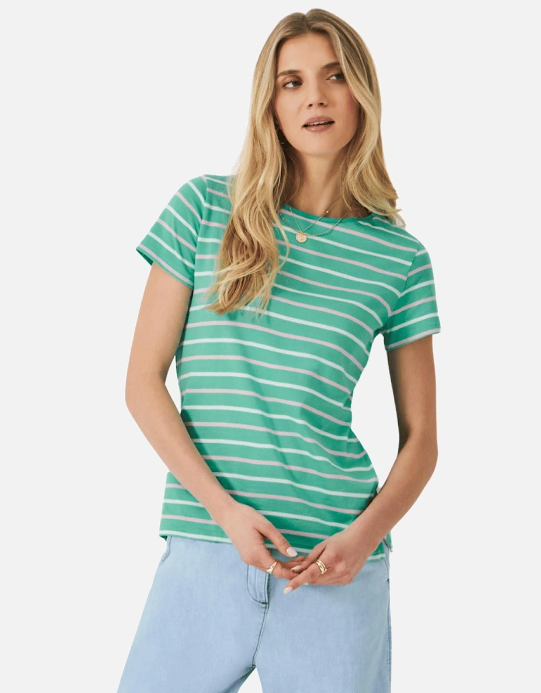 Womens Breton T-Shirt, 2 of 1