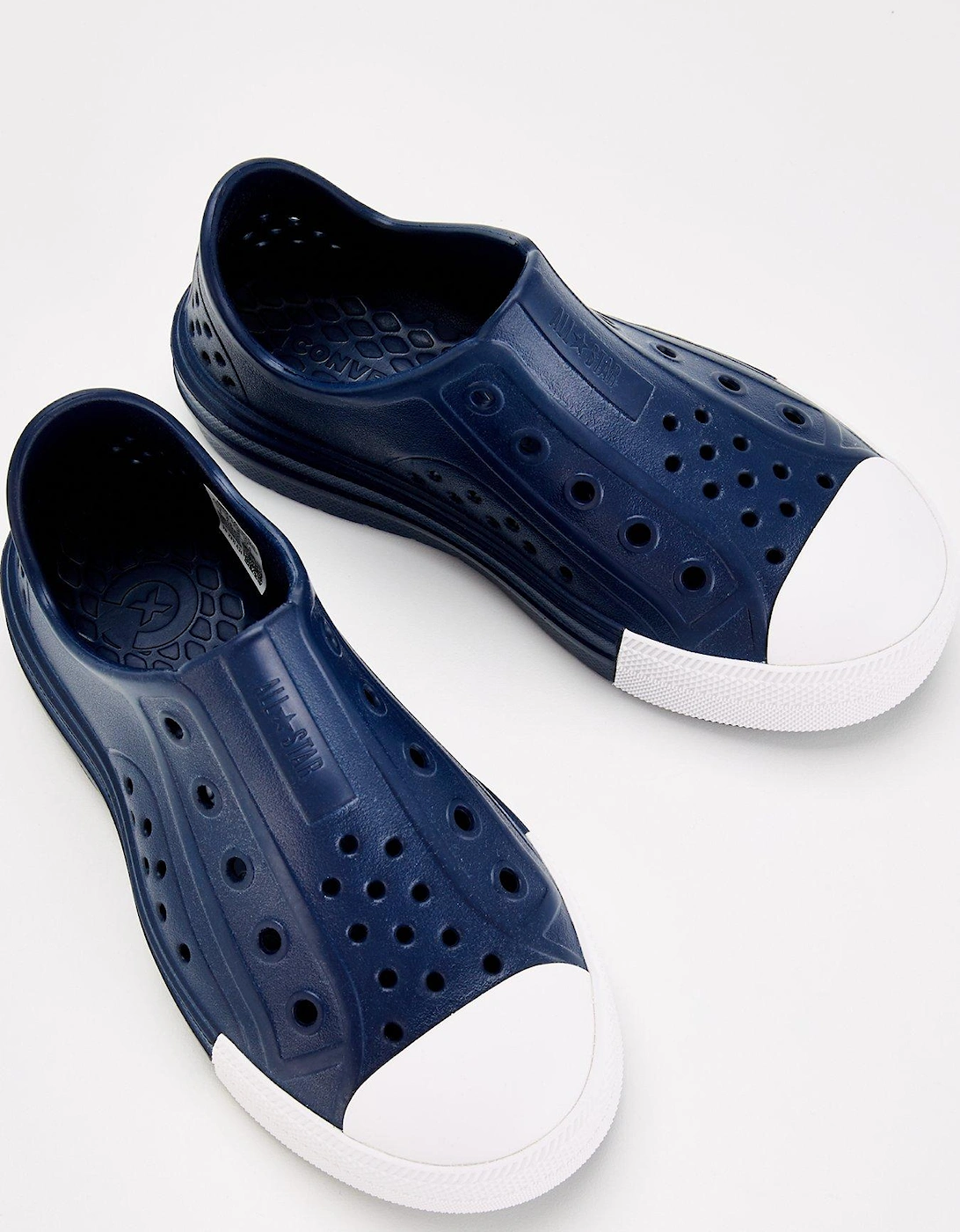 Kids Boys Play Lite CX Slip On Trainers - Navy