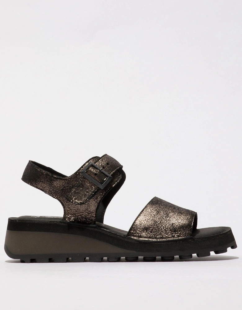 Haly Chunky Sandal - Black