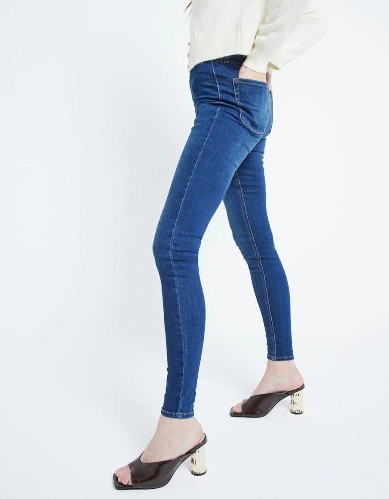 High Rise Jean - Dark Denim