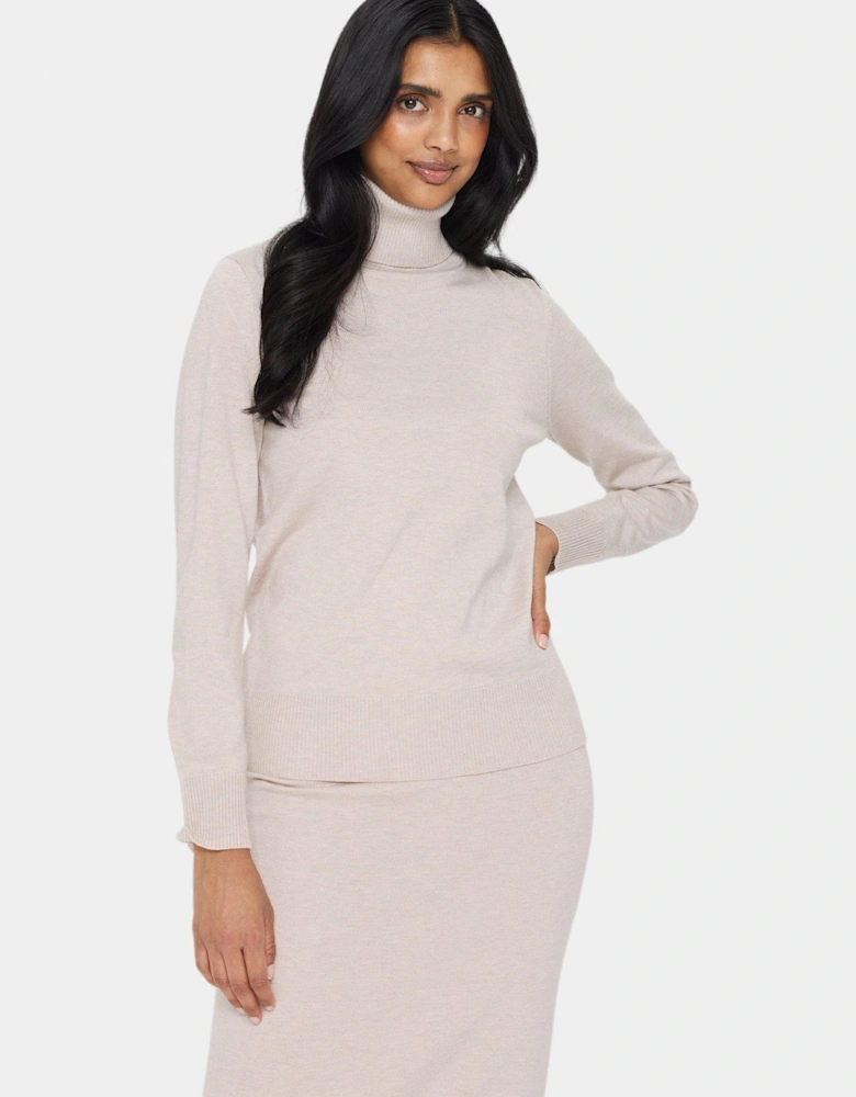 Mila Long Sleeve Jumper - Beige