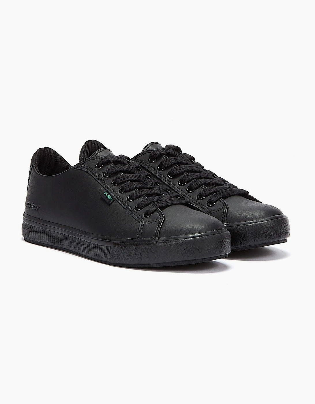 Kickers Boys Black 'S - 114726 Un Tovni Lacer Lthr - : Size 3 Kids