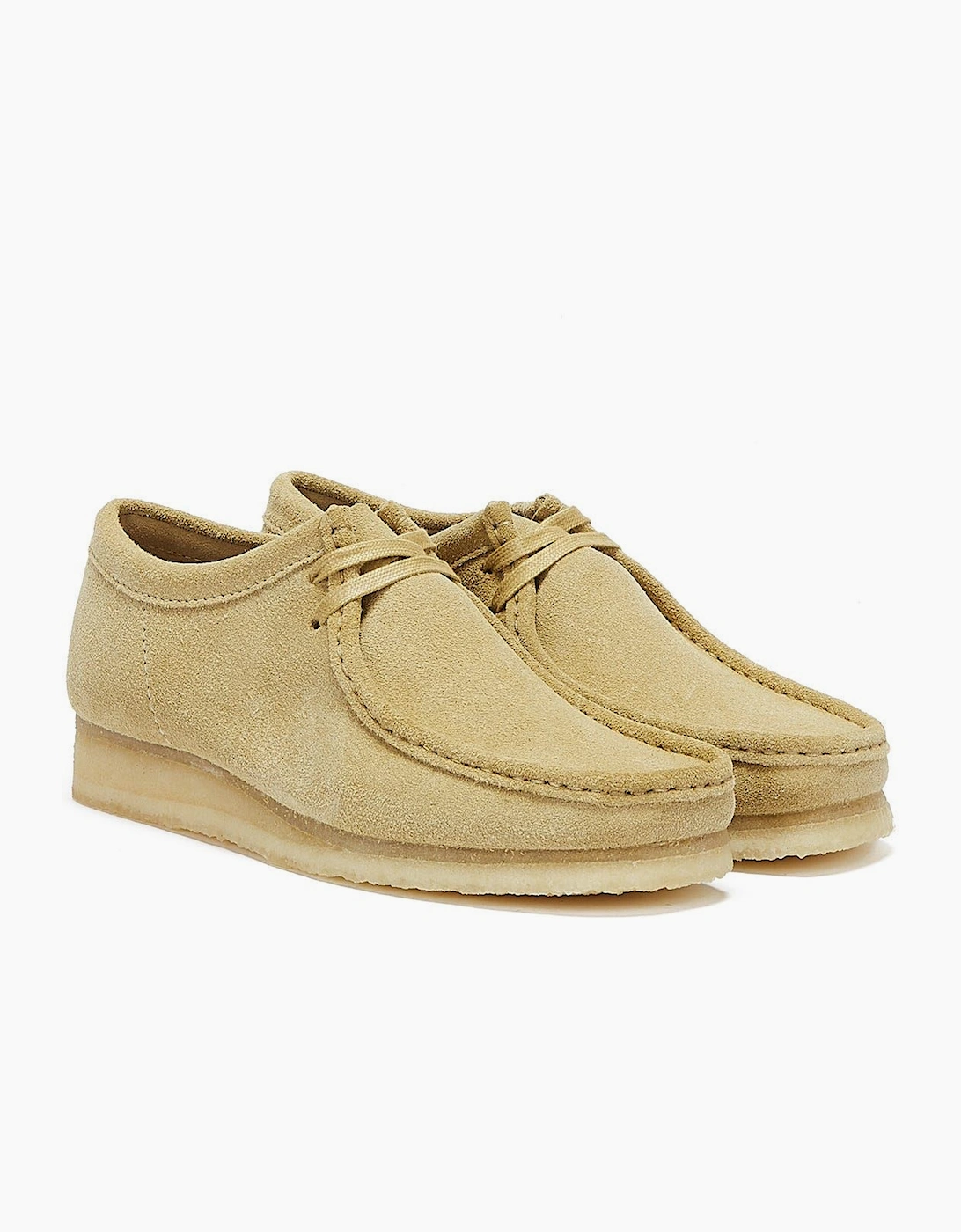 Clarks Men's Cream Originals - 26155515 Wallabee Maple Suede  11 Size 11