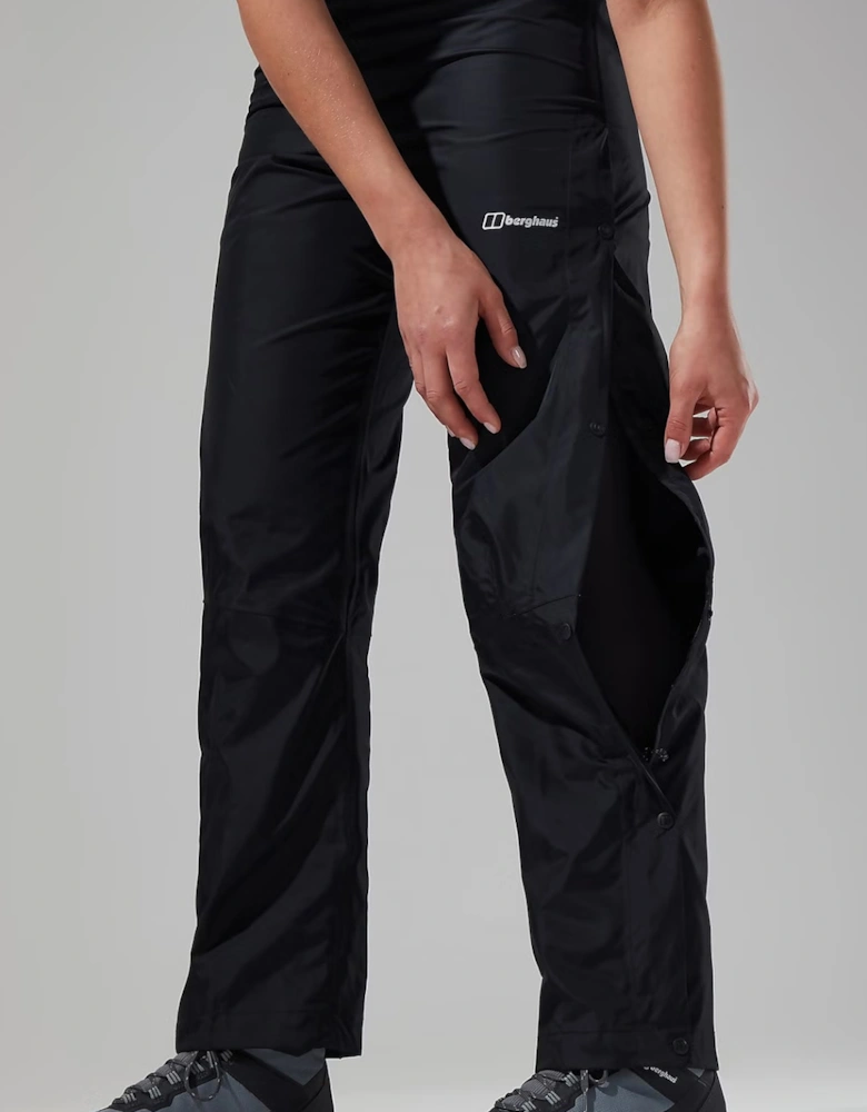 Women's Deluge 2.0 Overtrousers Regular Leg Black