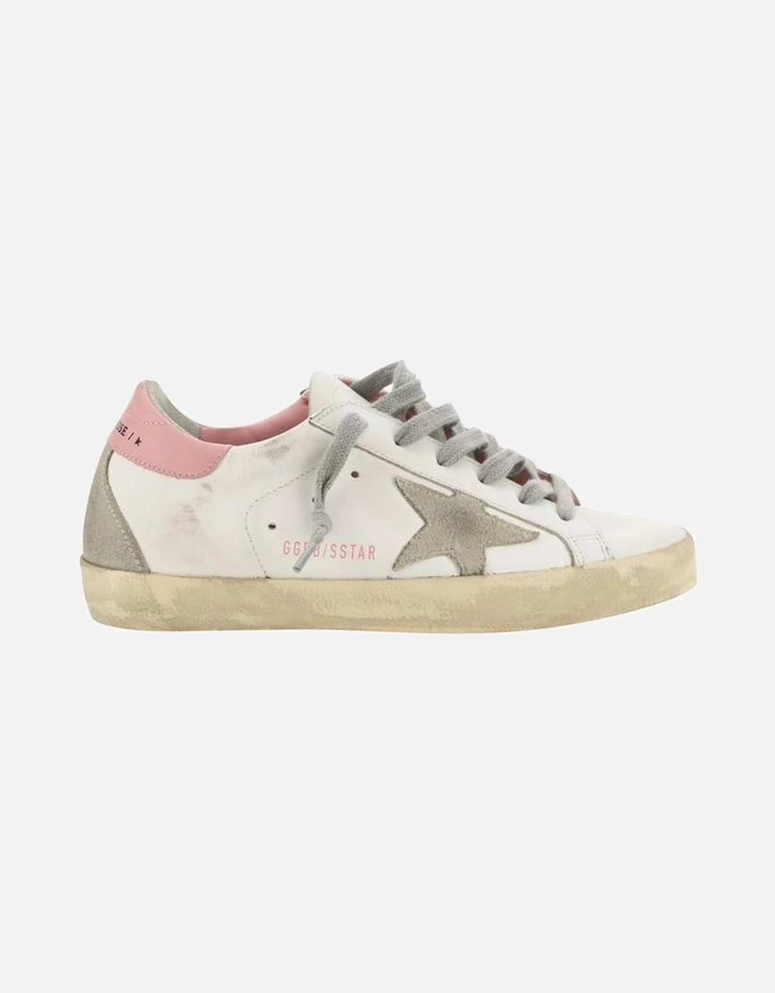 Calfskin Super Star Sneakers with Iconic Star Design Women - White, 5 of 4