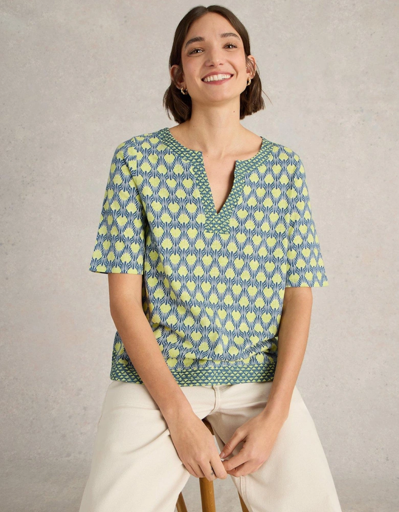 Weaver Notch Neck Top