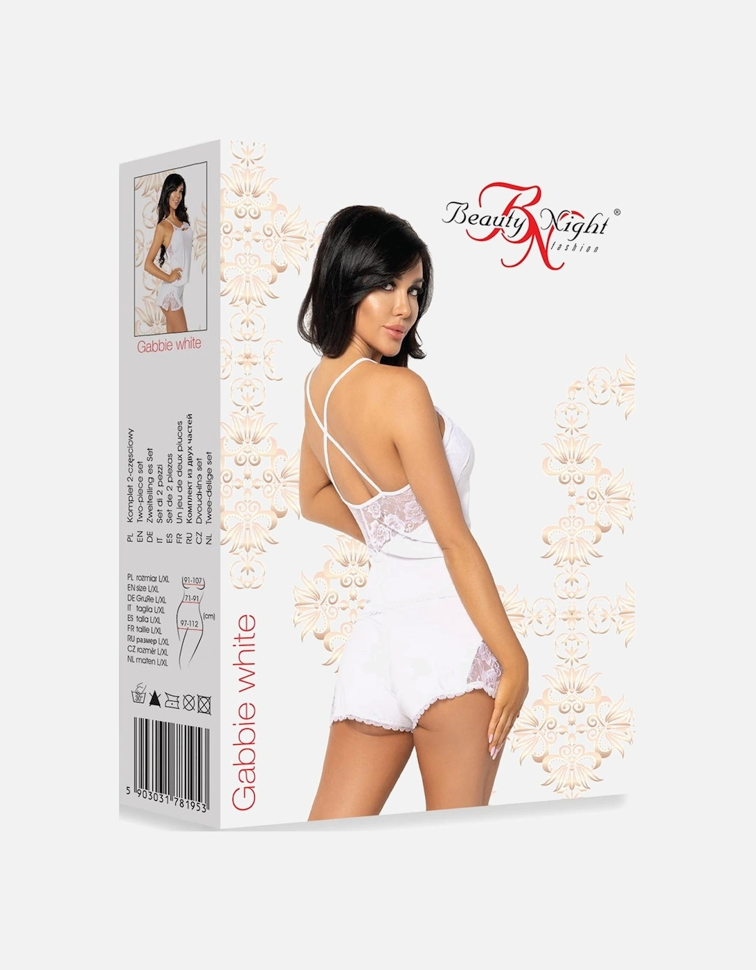 Lace nightwear by Women - White