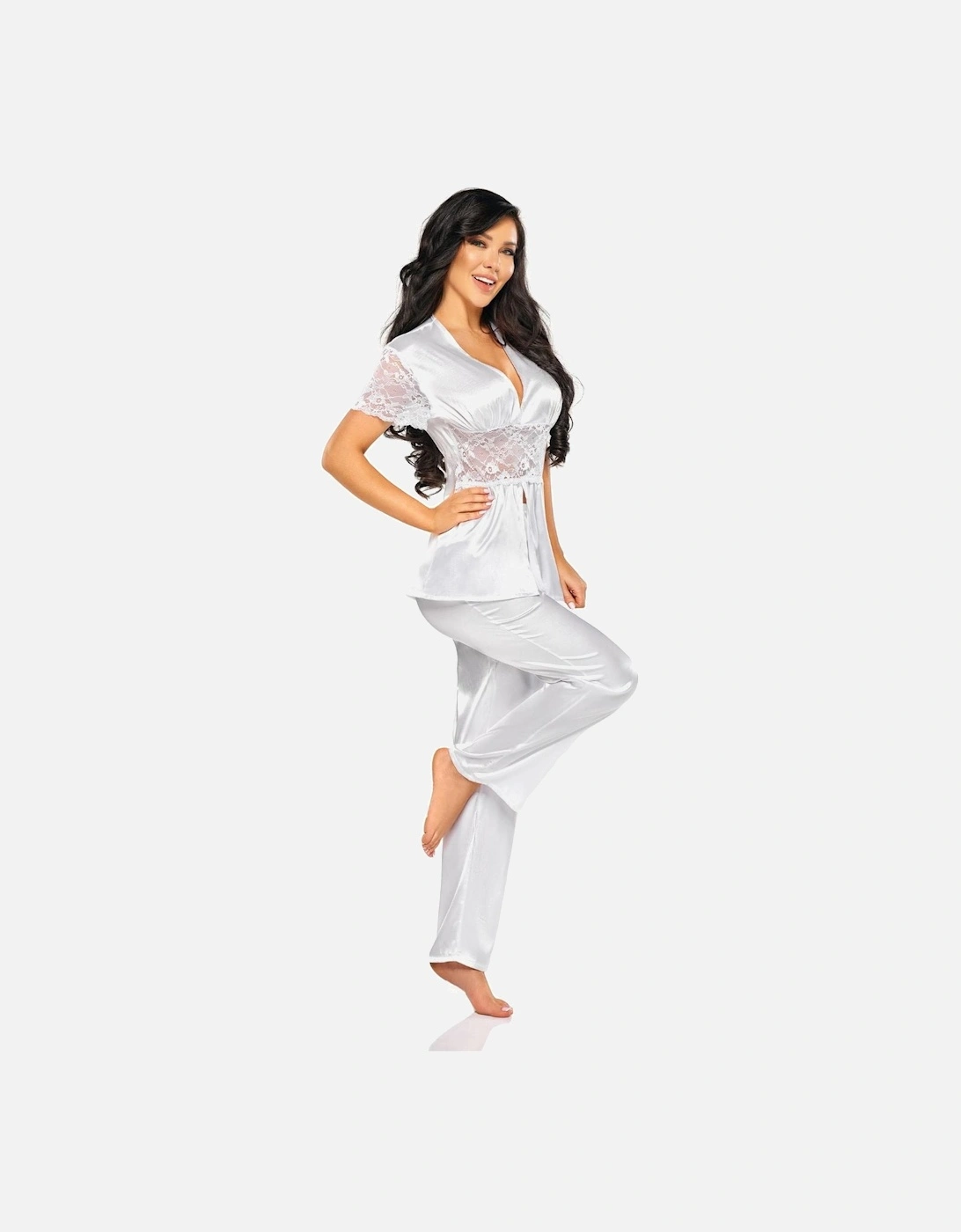 BN Missy Set White Women Nightwear, 6 of 5