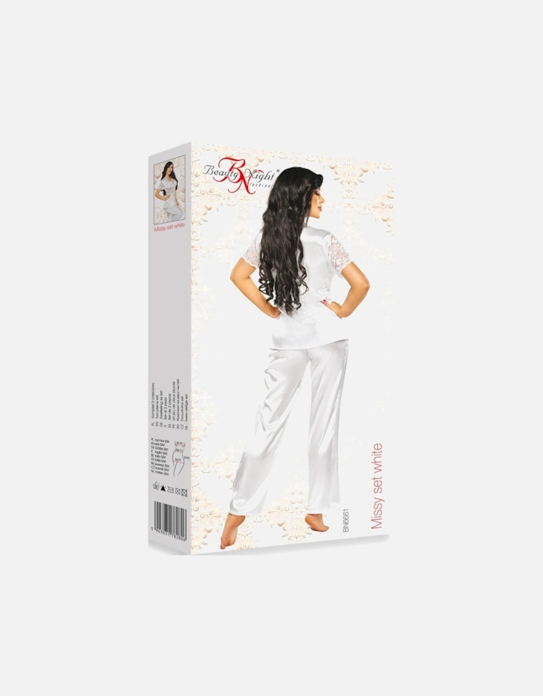 BN Missy Set White Women Nightwear