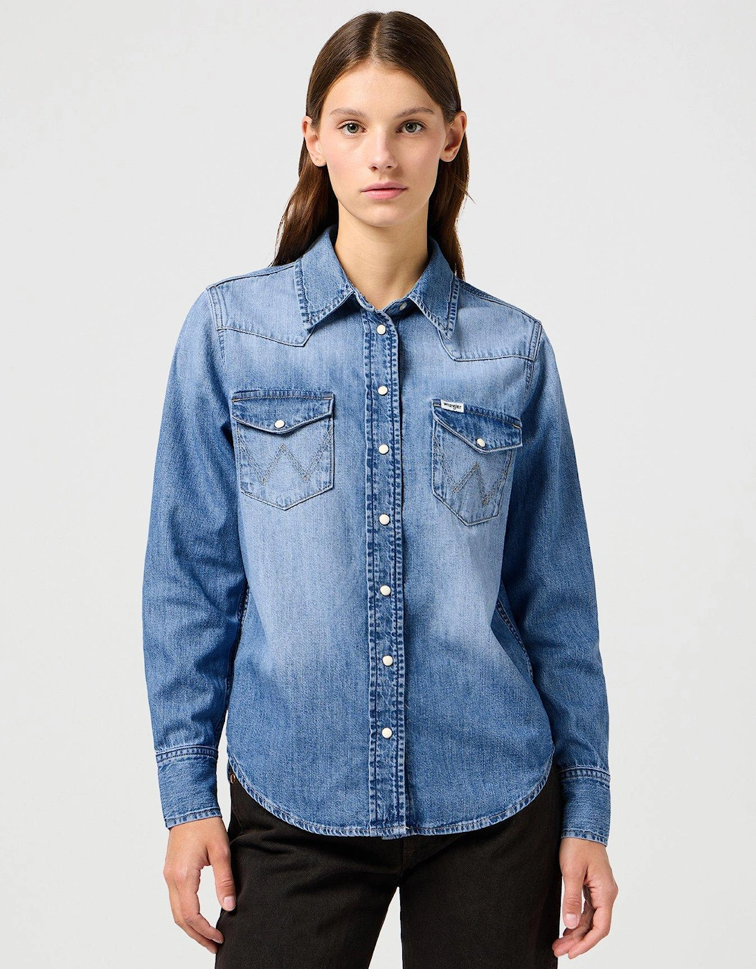 Heritage Denim Shirt - Blue, 2 of 1