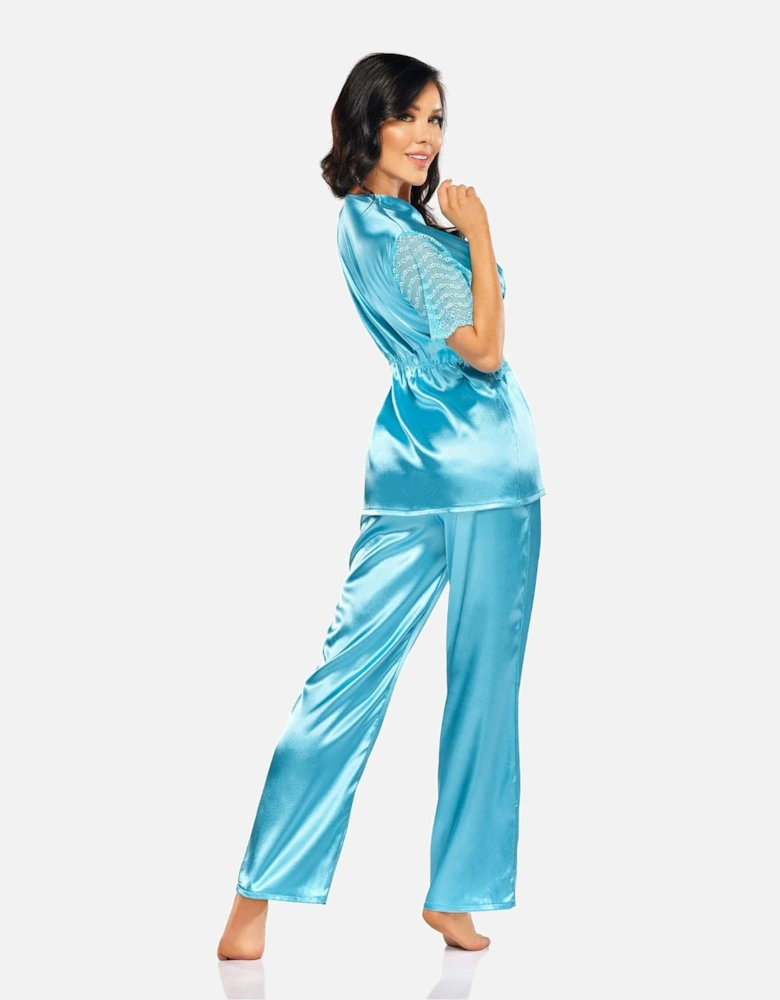 BN Missy Set Turquoise Women Nightwear